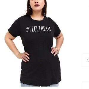 2X Torrid Logo‎ #FeelTheFit Slim Fit Graphic Tee